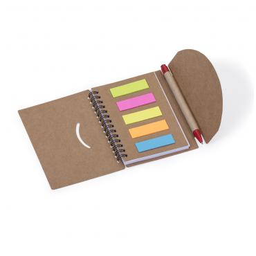 Bloco de Anotações com Caneta e Post-it 2