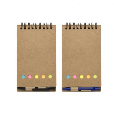 Bloco de Anotações com Caneta e Post-it 3