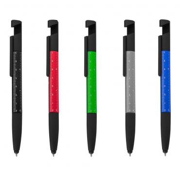 CANETA PLÁSTICA MULTIFUNÇÕES TOUCH