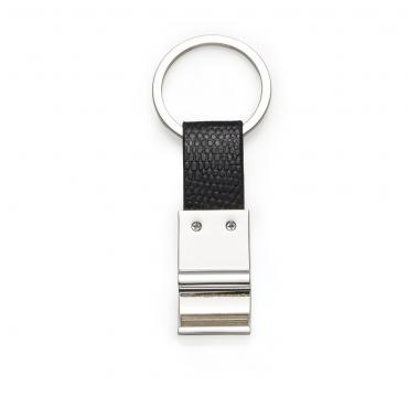 Chaveiro Metal Abridor com Couro