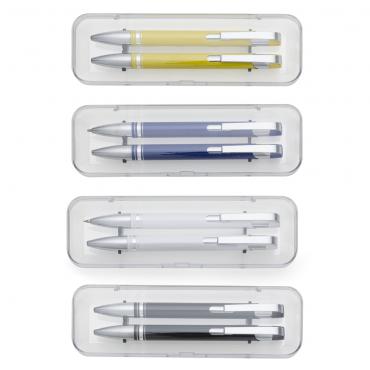 Conjunto Caneta e Lapiseira.
