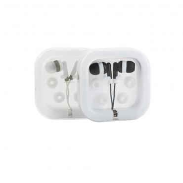 Fone de ouvido intra-auricular em caixinha plástica 