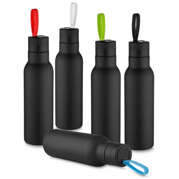 Garrafa Térmica Inox 500ml Preto Fosco