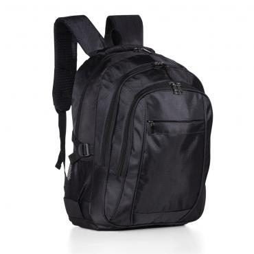 Mochila de nylon com compartimento para notebook. Compartimento grande com bolso interno para notebook 15.6 polegadas