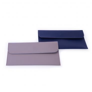 Pasta envelope Bidins em couro sintético