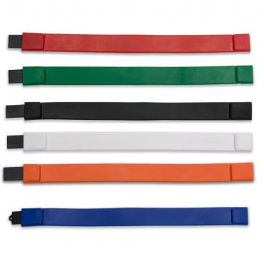 Pulseira de borracha com slot para memória COB